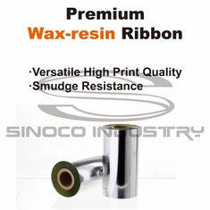 Cinta de cera y resina premium confiable